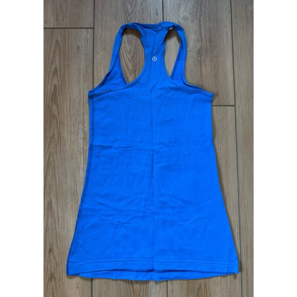 Lululemon Cool Racerback Pipe Dream Blue size 4 - Picture 3 of 4
